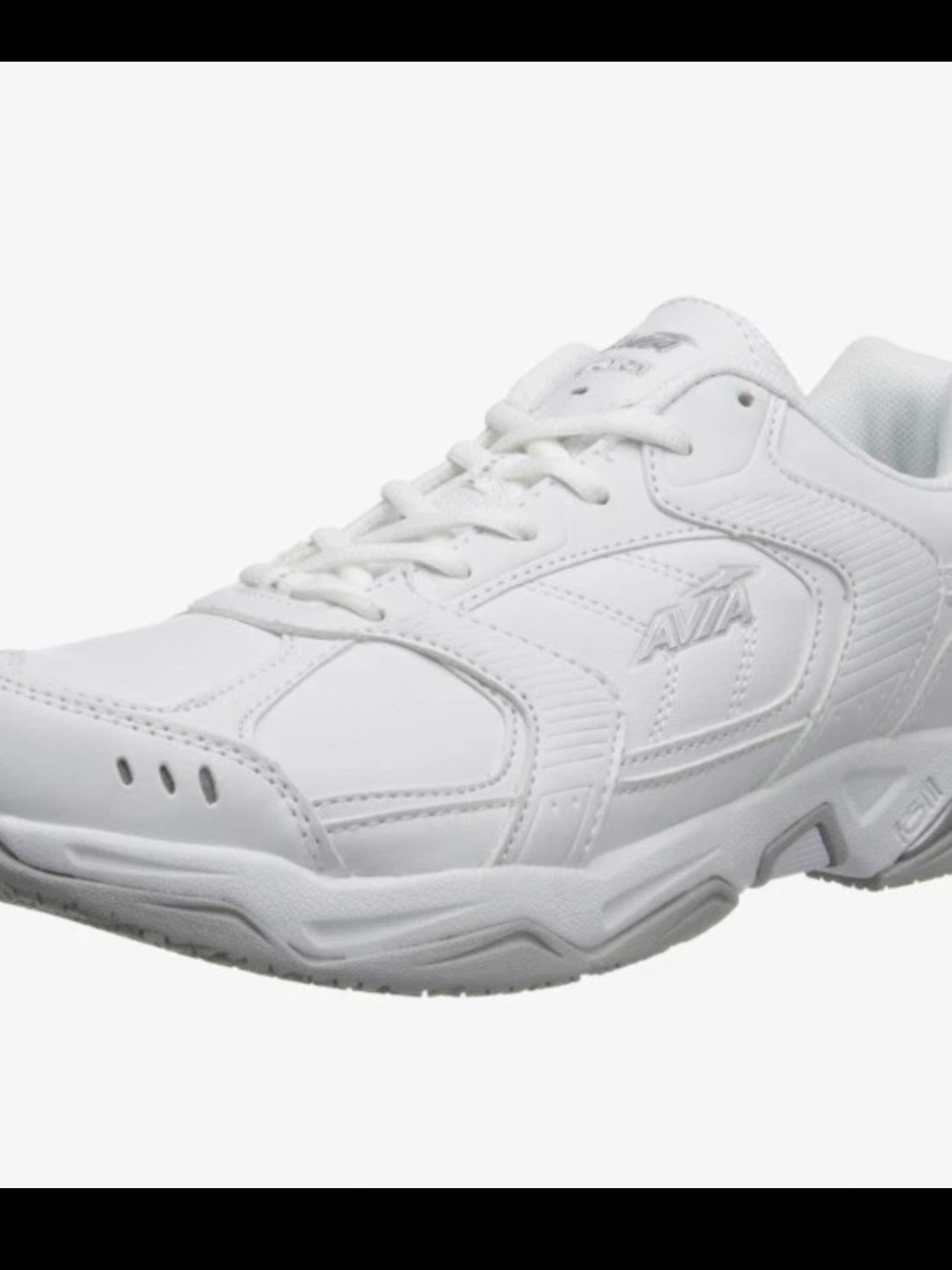Avia Union Slip Resistant Sneaker White Food service Healthcare Shoes Mens 14